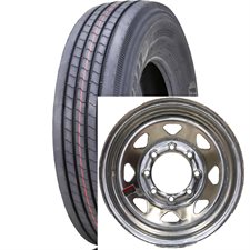 ASS.235 / 85-R16  14P 8T / 6.5" GALV RALLY  4410K ALLSTEEL FRE