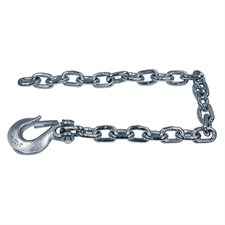 3 / 8" G30 CHAIN ZINC 26" HOOK WITH LATCH 3 / 8"